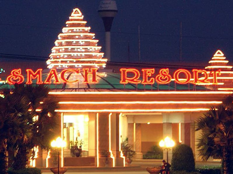 The O-Smach resort, owned by Cambodian tycoon Ly Yong Phat, in Oddar Meanchey province, Cambodia.